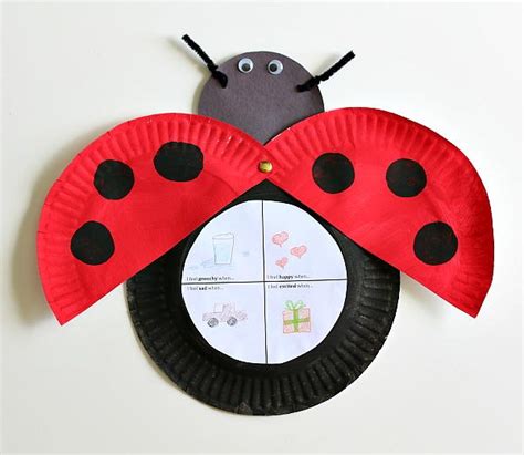The Grouchy Ladybug Craft For Kids With Free Ladybug Pattern For Preschool - Ladybug Pattern For Preschool
