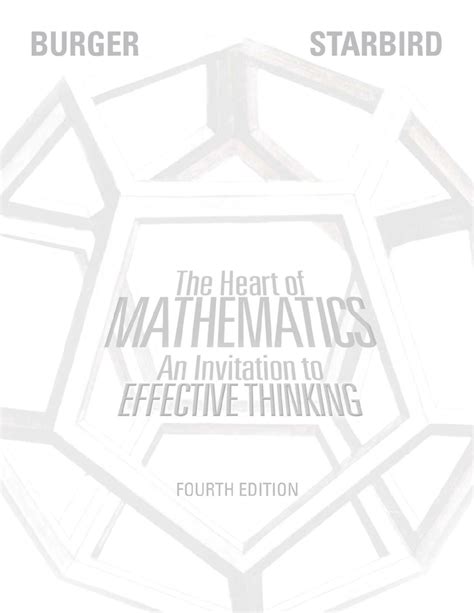 The Heart Of Mathematics