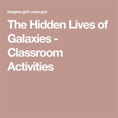 The Hidden Lives Of Galaxies Classroom Activities Imagine Scale Of The Universe Worksheet Answers - Scale Of The Universe Worksheet Answers