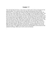 The Hobbit Chapter 17 Summary