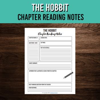 The Hobbit Chapter Notes