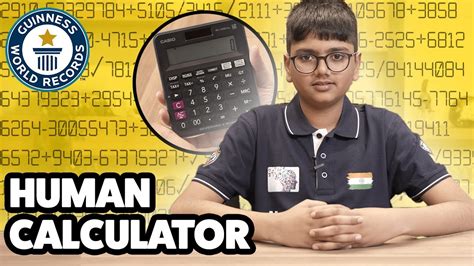 The Human Calculator
