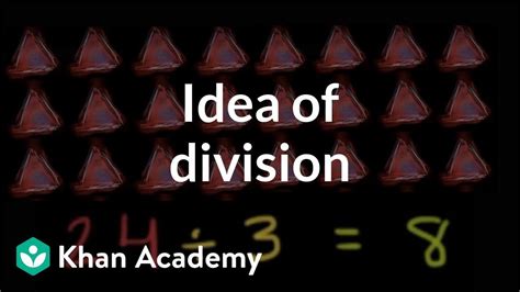 The Idea Of Division Video Khan Academy And Division - And Division