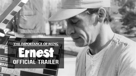 The Importance Of Ernest