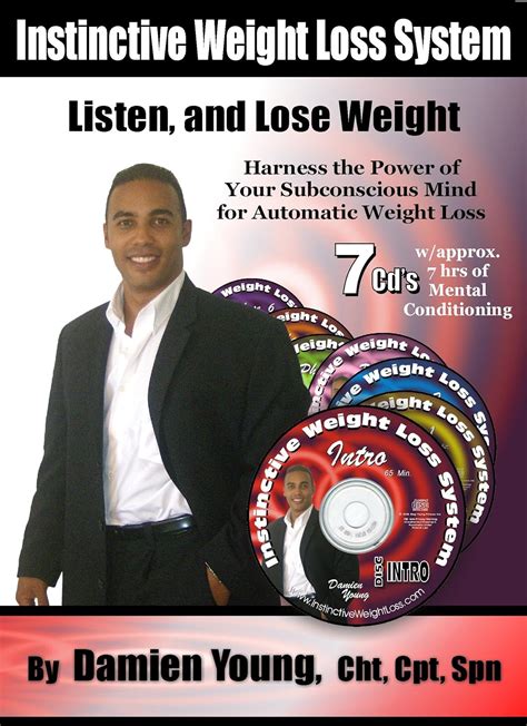 The Instinctive Weight Loss System New Groundbreaking Weight Loss Product 7 Cds Over 7 Hours Of Hypnosis For Weight Loss And Mind Reconditioning Sold In Over 40 Countries Worldwide
