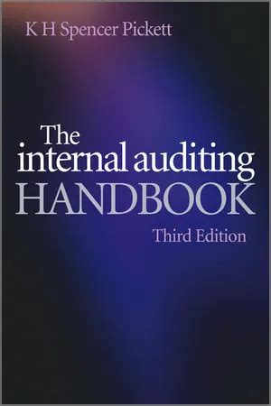 The Internal Auditing Handbook 3rd Edition