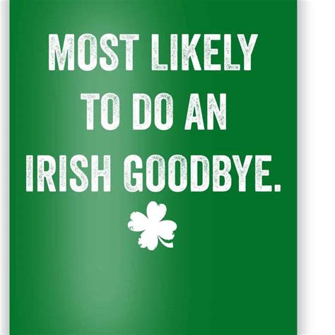 The Irish Exit