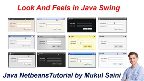 The Java Swing Tutorial