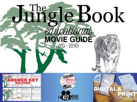 The Jungle Book Movie Guide Questions Worksheet Pg The Jungle Worksheet Answers - The Jungle Worksheet Answers