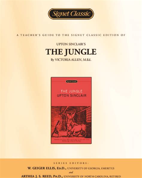 the jungle study guide