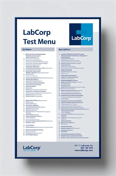 The Labcorp Test Menu That Could Save Your Life