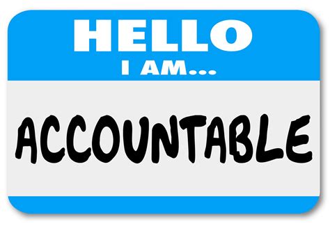 The Language Of Accountability