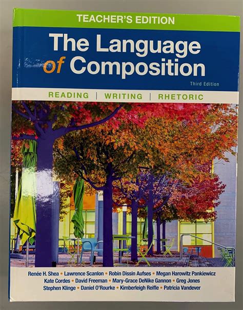 The Language Of Composition Teacher Download