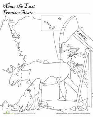 The Last Frontier State Worksheet Education Com The Last Frontier Worksheet - The Last Frontier Worksheet