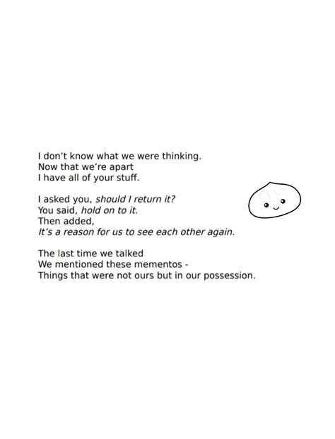 The Last Time Ill Write About You