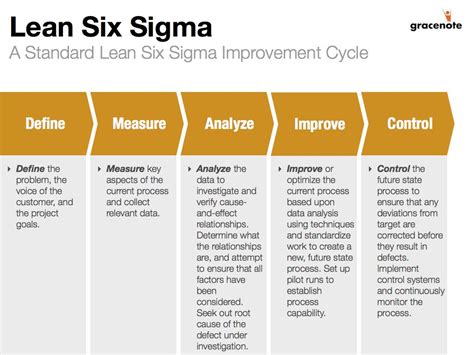 The Lean Six Sigma Improvement Journey: 1