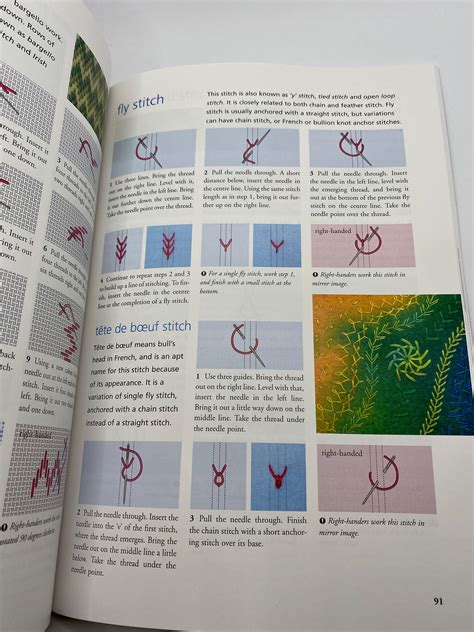 the left handed embroiderer s companion a step by