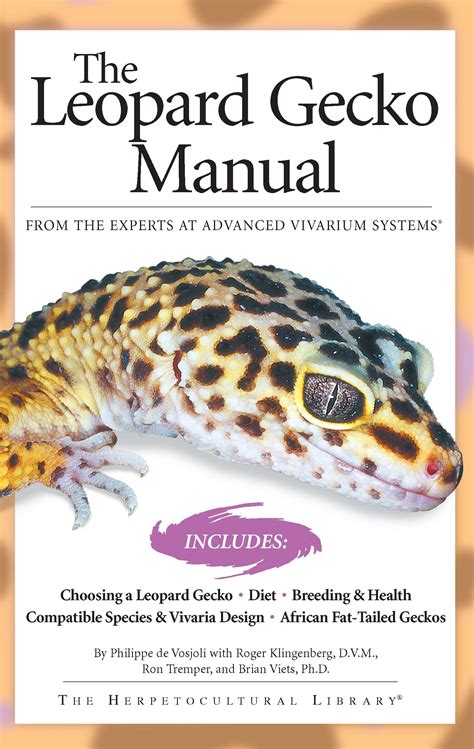 The Leopard Gecko Manual Includes African Fat Tai