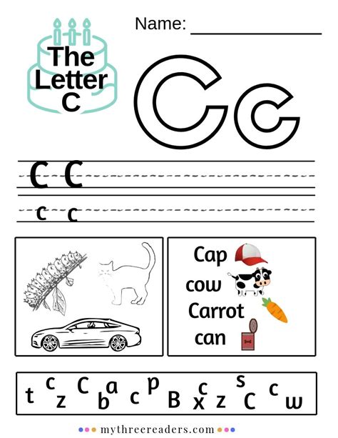 The Letter C Activities Worksheets Songs Amp Best Learning The Letter C - Learning The Letter C