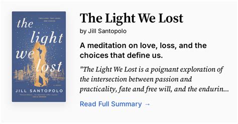 The Light We Lost Summary
