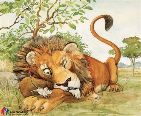 The Lion And The Mouse Æsopu0027s Fables Wenovel Lion And The Mouse Fable - Lion And The Mouse Fable