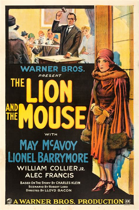 The Lion And The Mouse 1928 Film Wikipedia Lion And The Mouse Picture Sequence - Lion And The Mouse Picture Sequence
