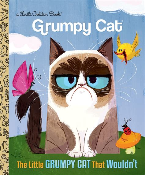The Little Grumpy Cat That Wouldnt Grumpy Cat Little Golden Book