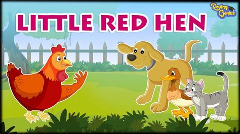 The Little Red Hen Bedtime Story For Kids Little Red Hen Nursery Rhyme - Little Red Hen Nursery Rhyme