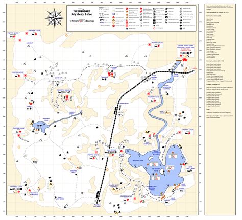 The Long Dark Map