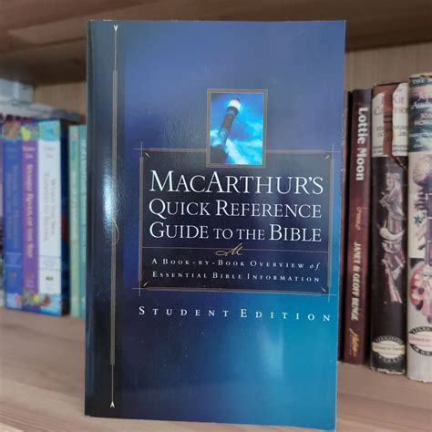 The Macarthur Quick Reference Guide To The Bible Student Edition
