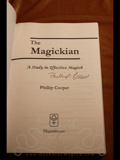 The magickian phillip cooper