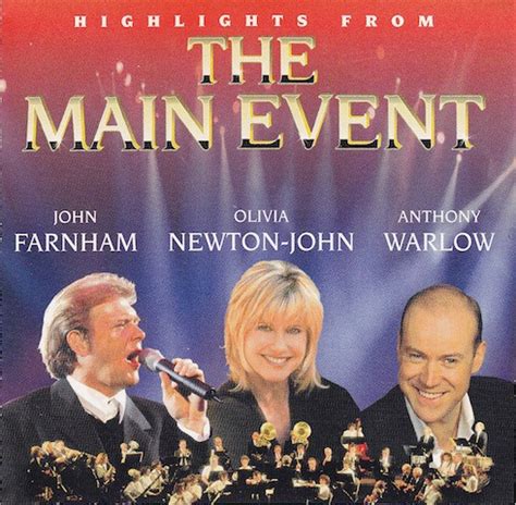 the main event john farnham music