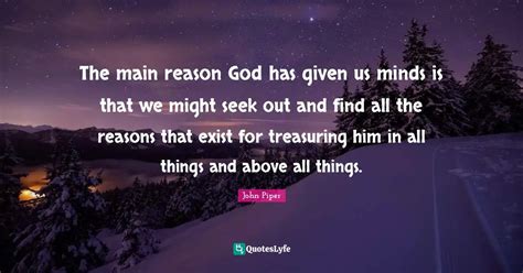 The Main Reason