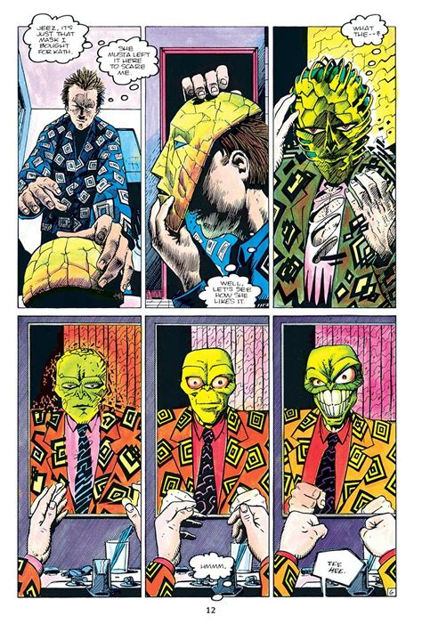 The Mask Comic Mask