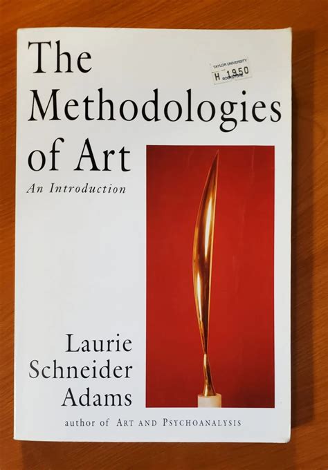 The Methodologies Of Art An Introduction