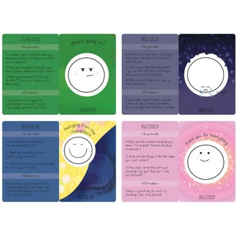 The Mood Cards: Understand Deep Emotions: Explore More Complex Emotions And Behaviours For Healing, Happiness And Inner Peace