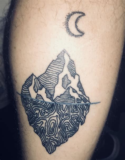 The Moon And Antarctica Tattoo