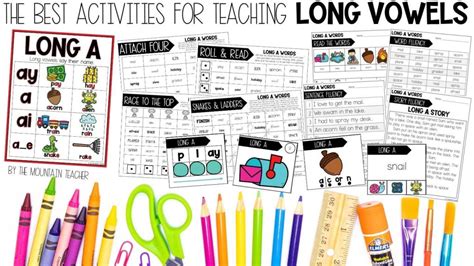 The Most Effective Long Vowel Activities For 2nd Long Vowel Word List First Grade - Long Vowel Word List First Grade