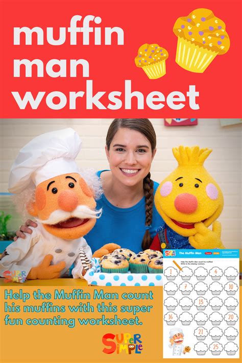 The Muffin Man Worksheets 99worksheets Muffin Man Coloring Pages - Muffin Man Coloring Pages