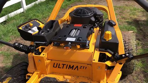 the new seat on the cub cadet - YouTube