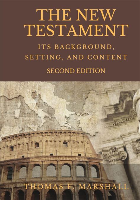 The New Testament Its Background And Message
