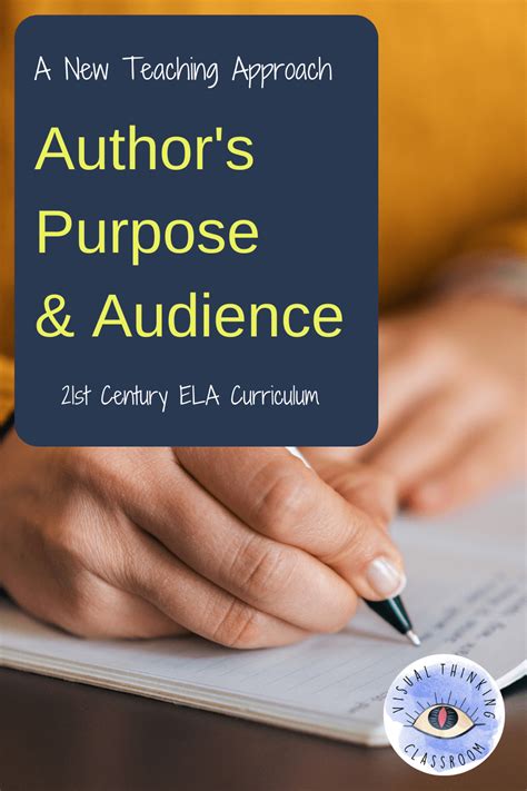 The New Way To Teach Authoru0027s Purpose Visual Authors Purpose For Writing - Authors Purpose For Writing