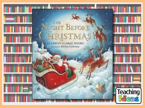 The Night Before Christmas Teaching Ideas Night Before Christmas Activities - Night Before Christmas Activities
