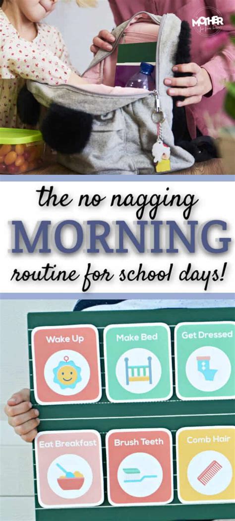 The No Nagging Morning Routine For School With 6th Grade Morning Routine - 6th Grade Morning Routine