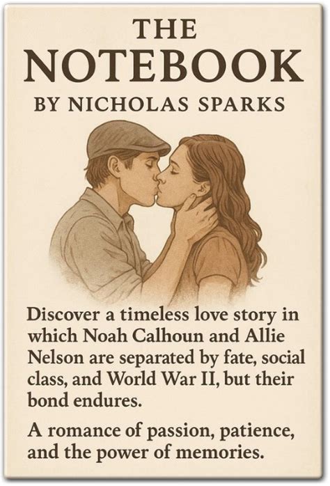the notebook by nicholas sparks summary