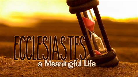 The Of Ecclesiastes