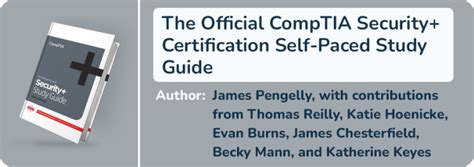 The Official Comptia Security Self Paced Study Guide