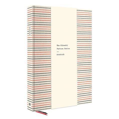 the olivetti pattern series notebook