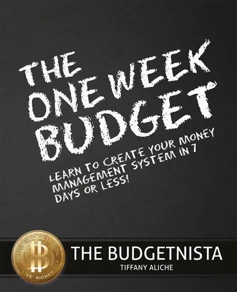 The One Week Budget Learn To Create Your Money Management System In 7 Days Or Less