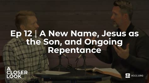 the ongoing need for repentance « Jesus community